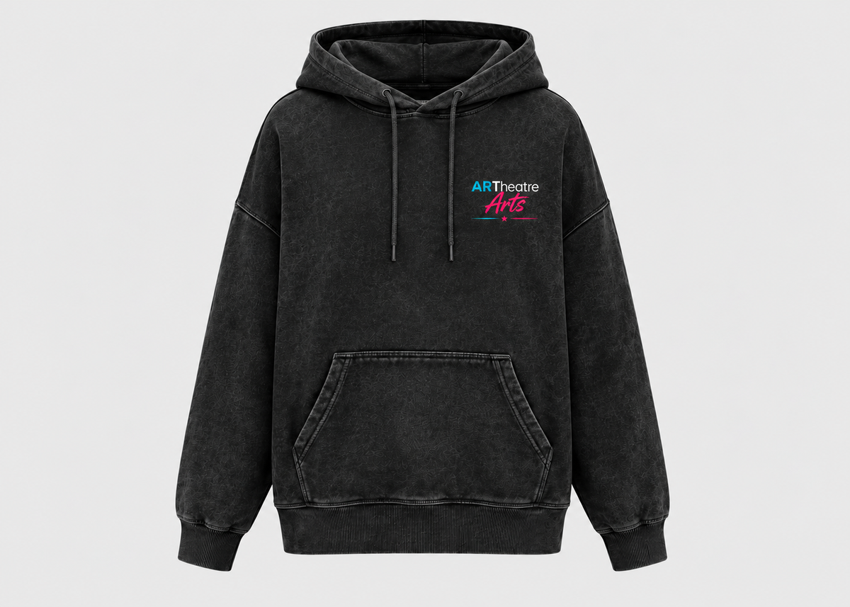 Adults ARTheatre Arts Acid-Wash Oversized Hoodie