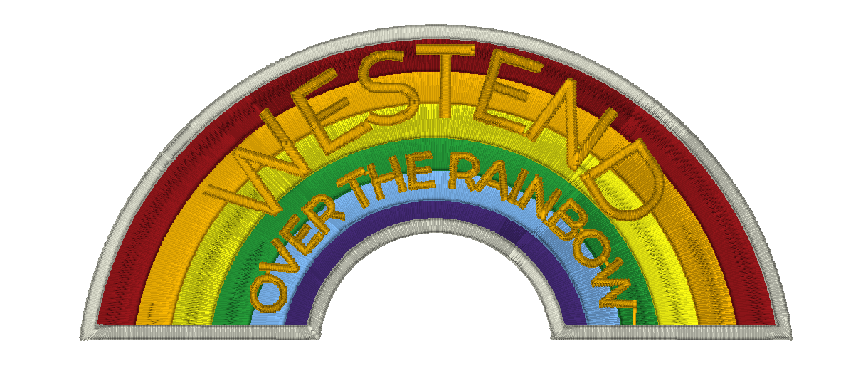 Over The Rainbow Westend Badge