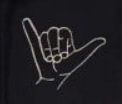Jumper with Shaka Sign
