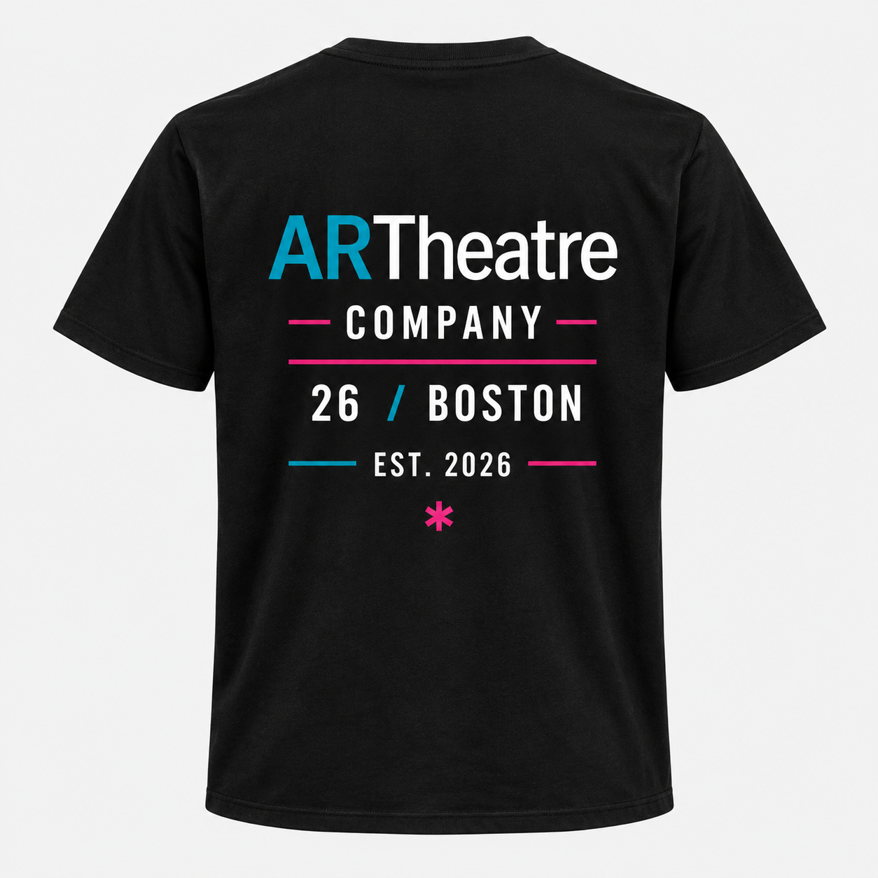 Adults ARTheatre Arts Classic Black T-Shirt
