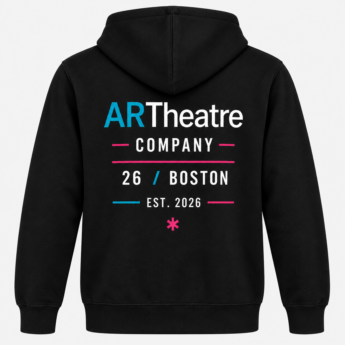 Adults ARTheatre Arts Black Zipped Hoodie