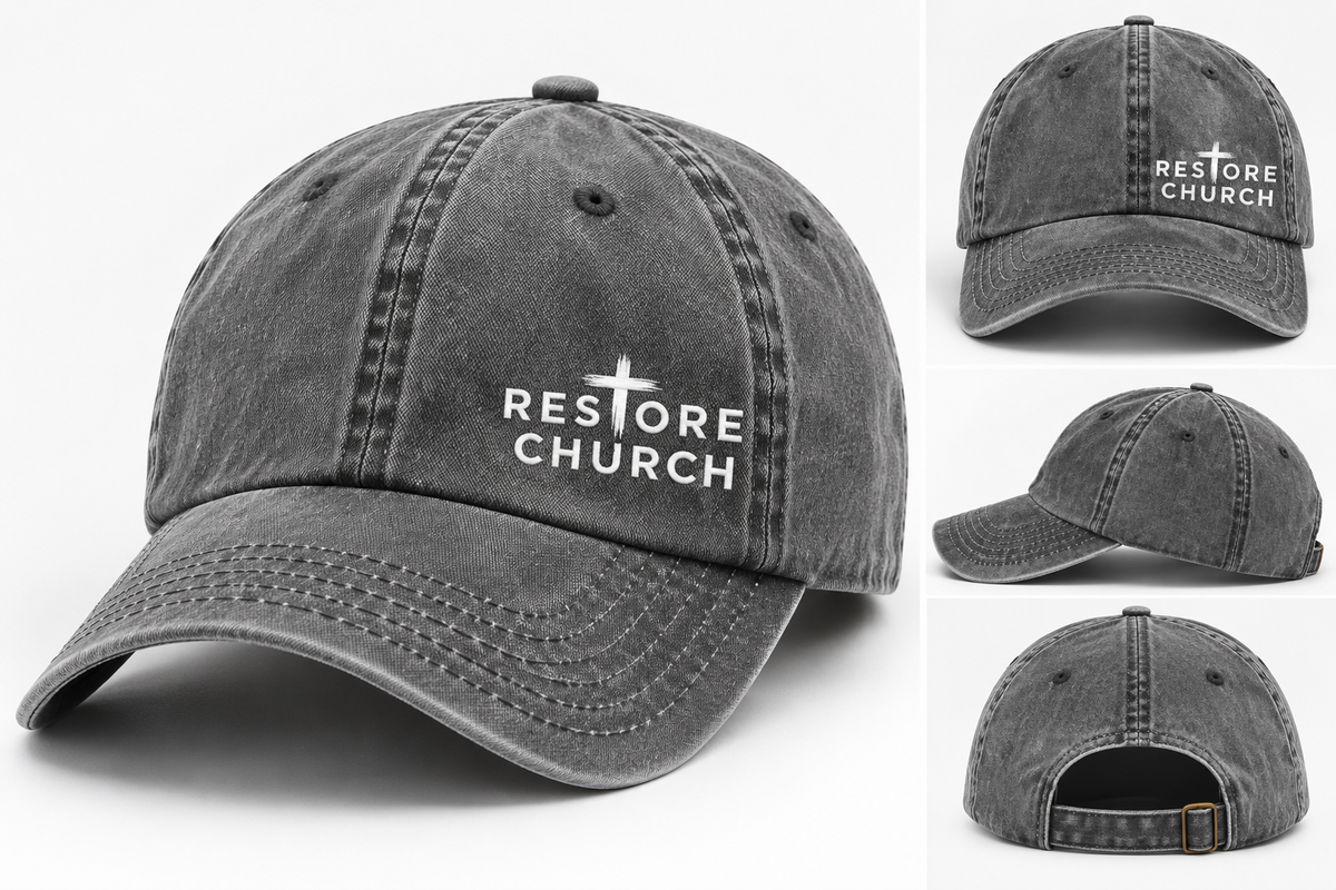 Restore Church Vintage Washed Cap